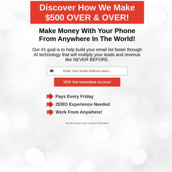 One move today → Paid over and over again