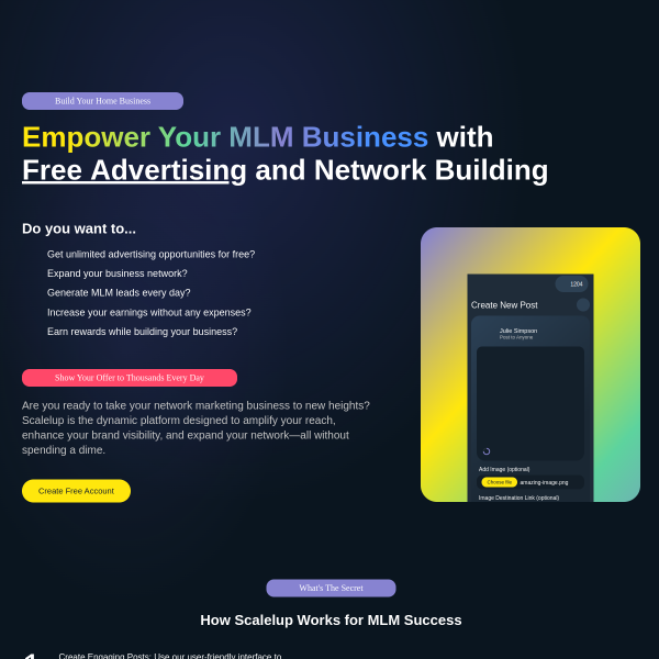Build Your MLM Business with Daily Free Leads