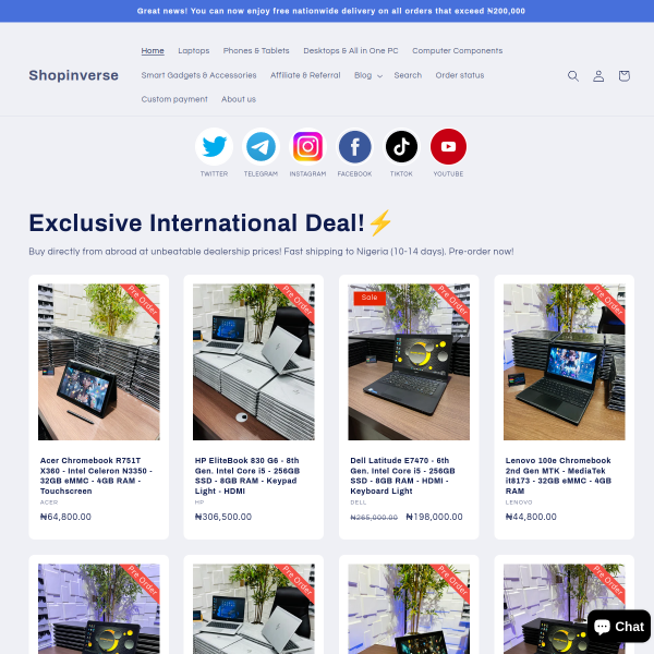 Power Your Laptop with Confidence – Shop Original Laptop Chargers at ShopInverse!