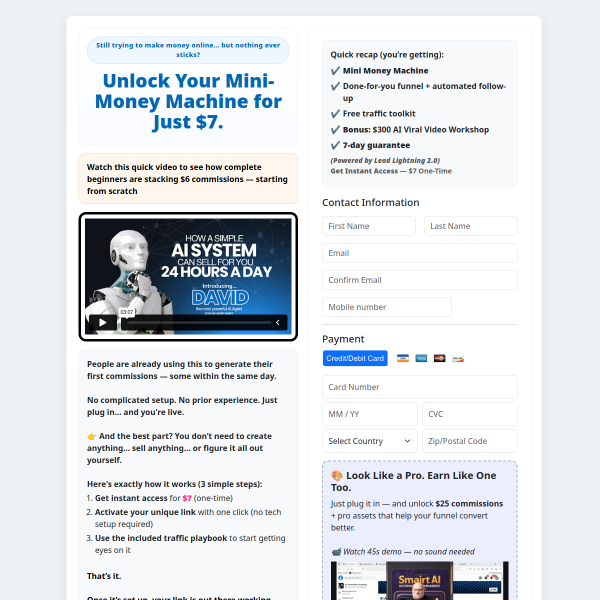 🧠 “This $7 System Uses AI to Sell for You”