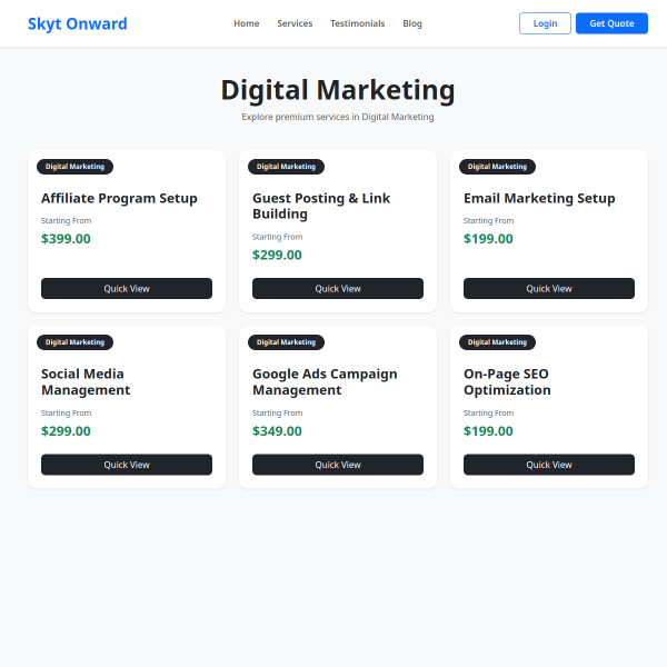 digital marketing service