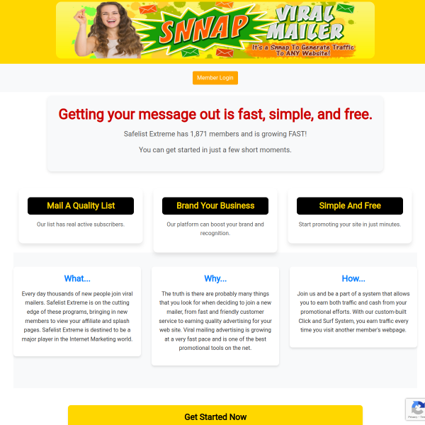 SNNAP VIRAL MAILER