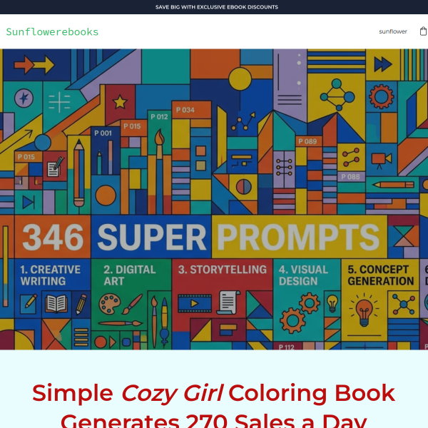 346 Premium prompts to Launch  Your Coloring Book