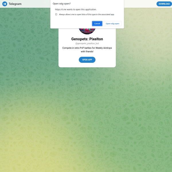 Genopets: Pixelton Airdrop