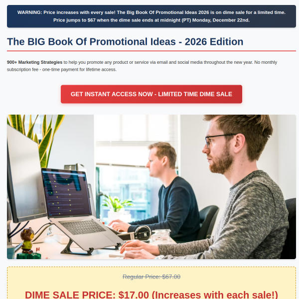 Big Book of Promo Ideas 2026 – 900+ Strategies