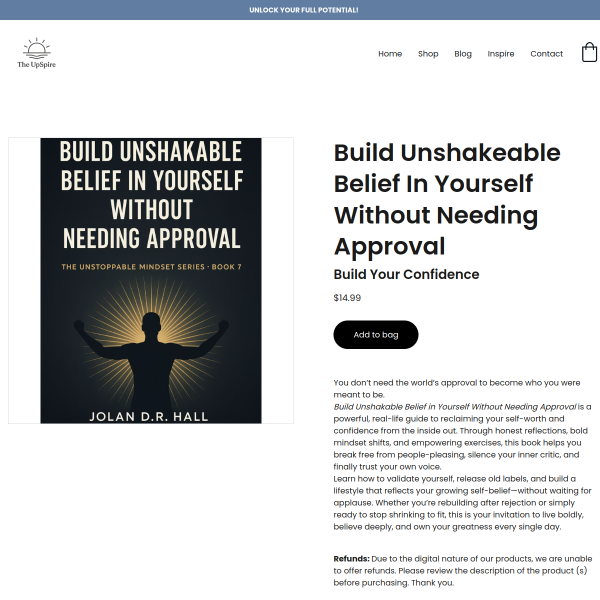 Build Unshakeable Belief In Yourself!