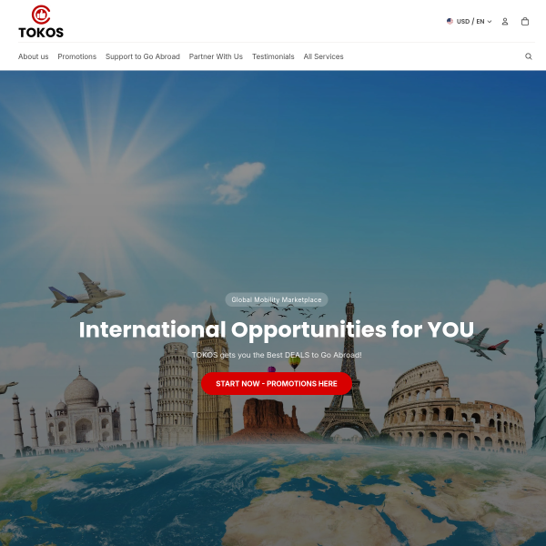 TOKOS - Global Mobility Marketplace – Tokos