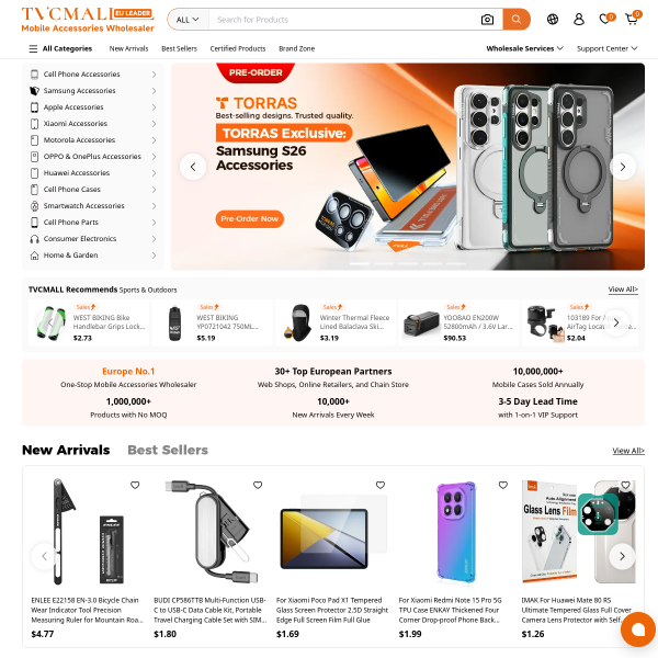 Europe’s No.1 One-Stop Mobile Accessories Wholesaler