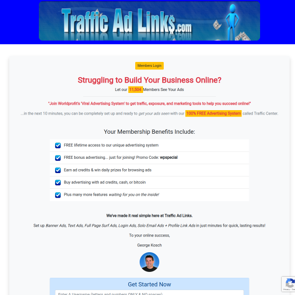Traffic Ad Links