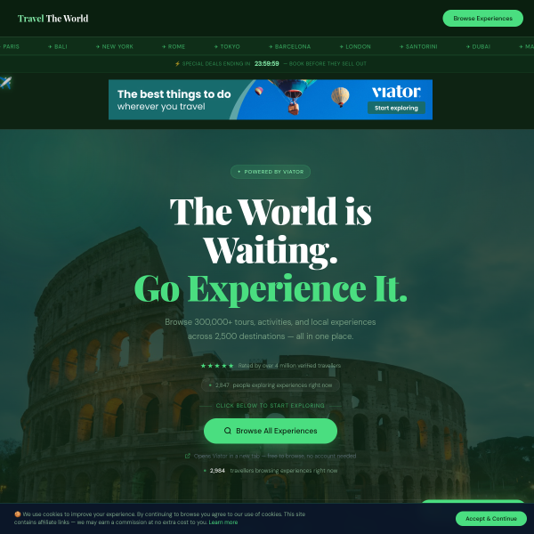 The Smarter Way to Book Travel: 2,500 Destinations, One Simple Platform