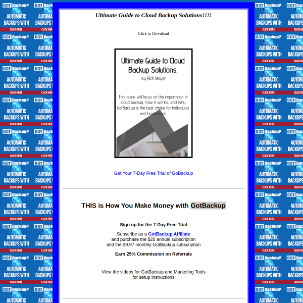 Ultimate Guide to Cloud Backup Solutions