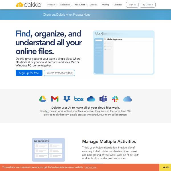 DOKKIO AI TOOL: Use the Promo Code ALYX to get ONE MONTH FREE!