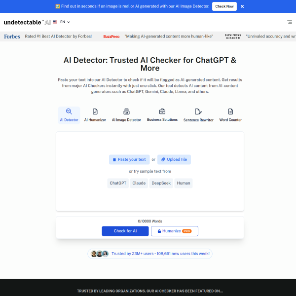 Make your AI content Undetectable
