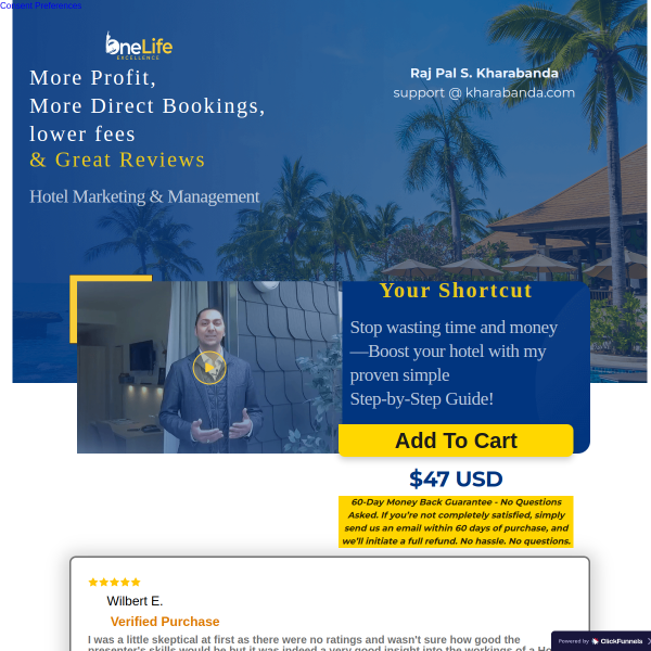 Your Hotel’s Missing $47 Profit Multiplier (60-Day Guarantee)
