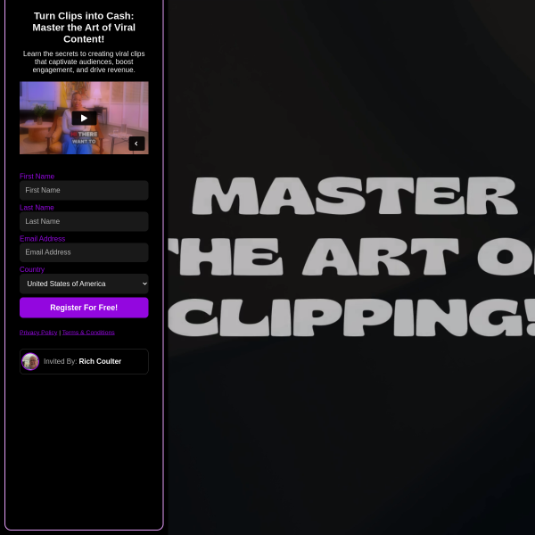Viral Clipping Academy- Free Video Tutorials