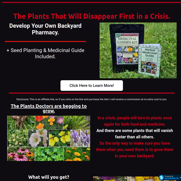 The Plants That Will Disappear First in a Crisis.