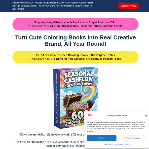 Seasonal Cashflow Coloring Empire