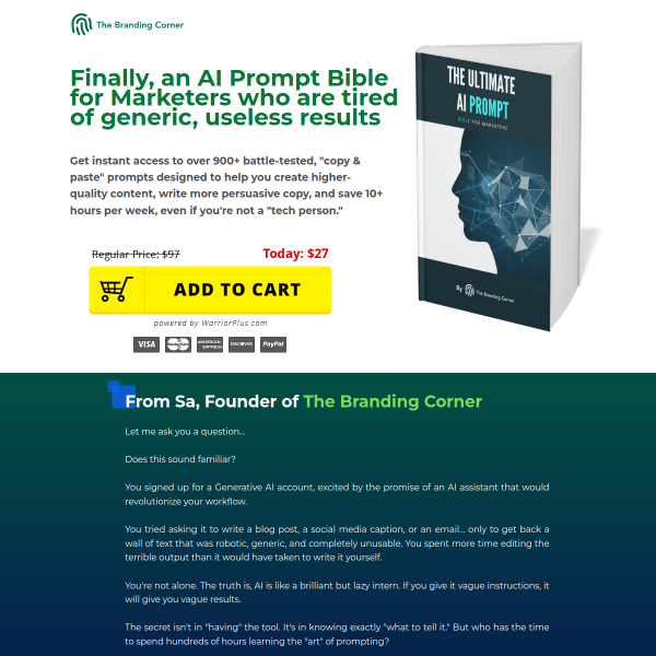 The Marketer’s AI Prompt Playbook