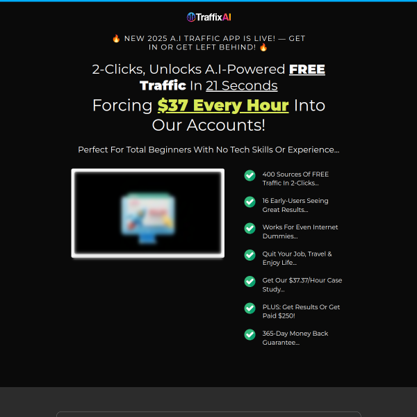 GET $250 IF THIS DOESNT EXPLODE YOUR TRAFFIC AND MAKE MONEY!