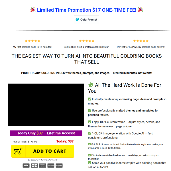 Publish Your First Coloring Book in Minutes — KDP & Etsy Ready!