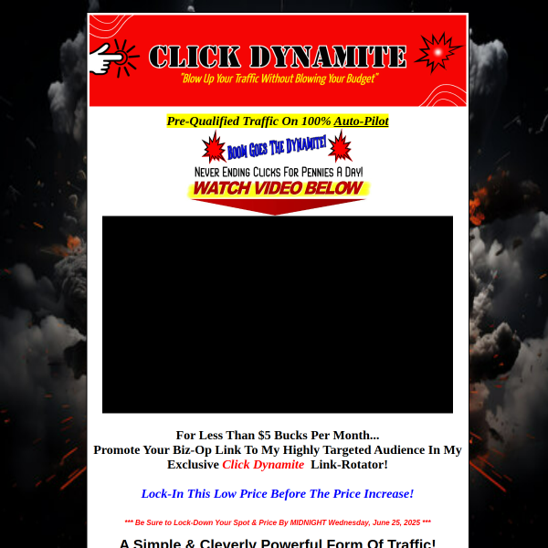 **Click Dynamite – Ignite Your Traffic Explosion**