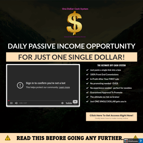 Turn $1 into Daily Passive Earnings
