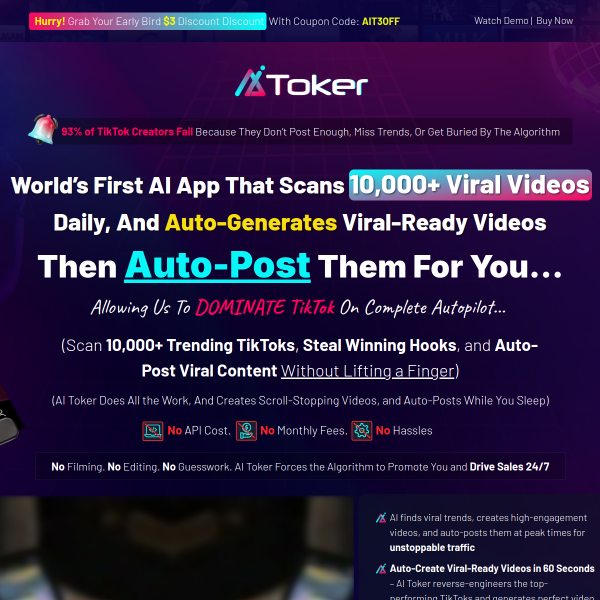 AI Toker - Lets YOU tap into the money-printing machine