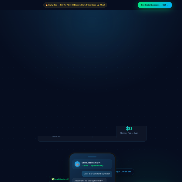 The 24/7 Sales Bot System