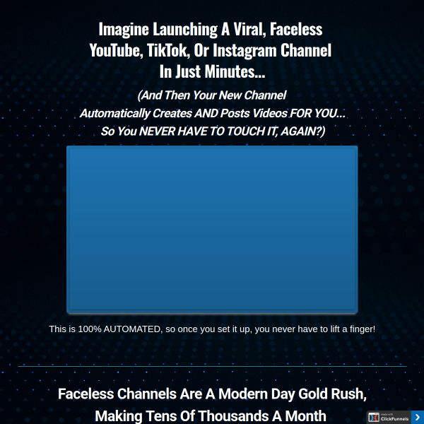 The First Real 100% Hands-Off Traffic Breakthrough