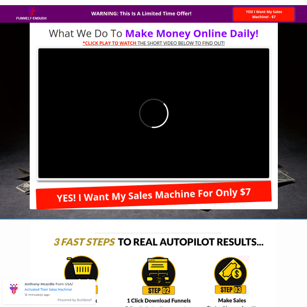 Sales Machine - Make Money Online Daily 1०0% Real Result With Proof...