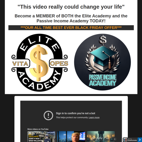 Elite Academy Black Friday Bundle: Unlock the Ultimate Online Success Package