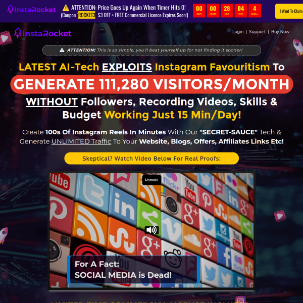 Create N Schedule 100s of Hyper-Addictive, Traffic Getting Reels In Minutes..