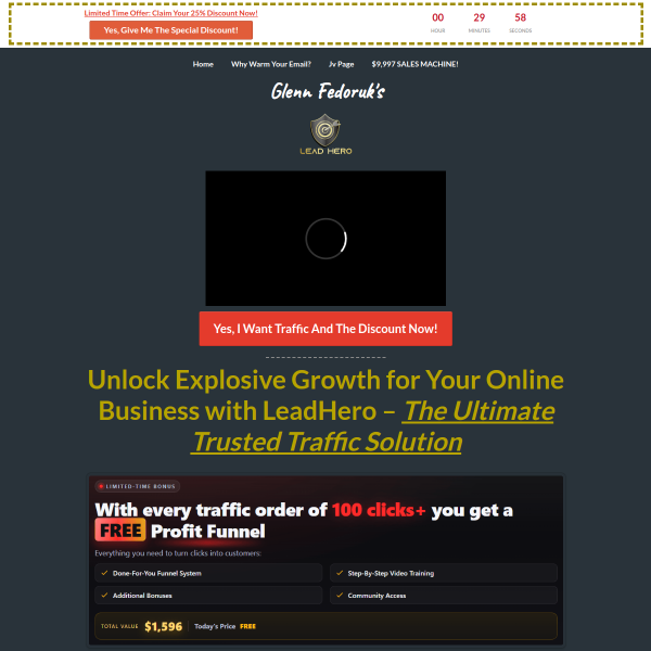 Lead Hero - Build A Massive Email List and Get SALES
