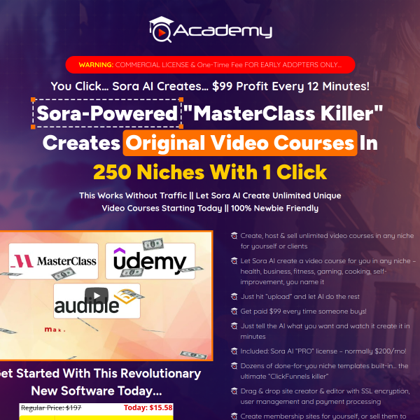 Want to get maximum profit with zero work? Get ACADEMY and Start from today.
