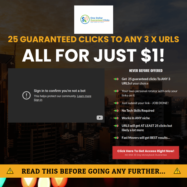 75 Guaranteed Clicks for Just $1