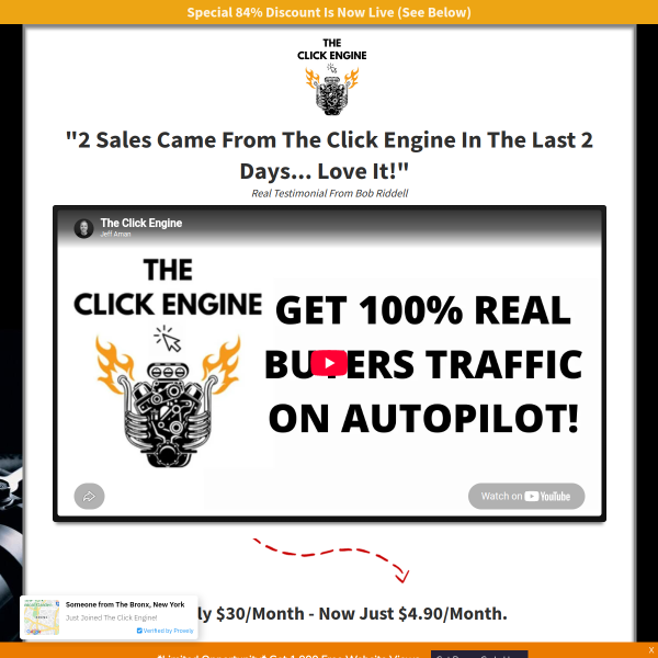 Ready to get 100% REAL buyer traffic to any link you want?