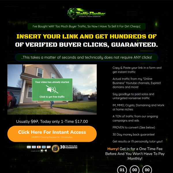 **Traffic Panther: Unleash Powerful Traffic Growth **