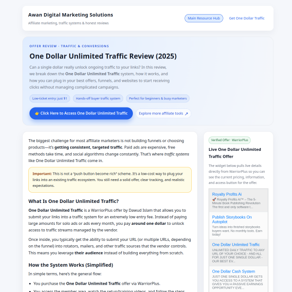 Traffic, Clicks & Buyers ✨Autopilot U.S. Leads