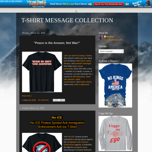 T-SHIRT MESSAGE COLLECTION