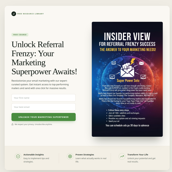 Unlock marketing superpower with our FREE mini-course