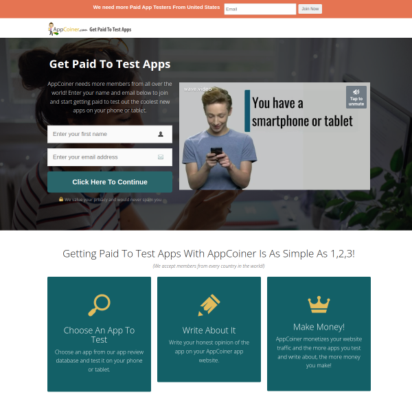 Review and test apps$$$$