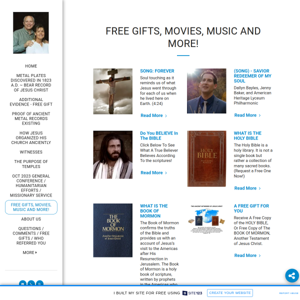 FREE GIFTS, MOVIES, MUSIC AND MORE!