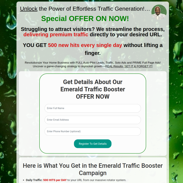Unlock the Power of Effortless Traffic Generation!