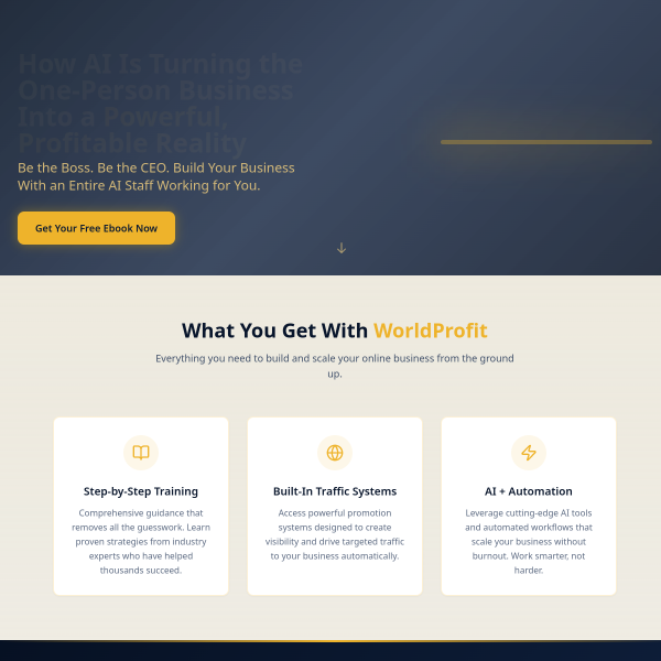 📝 The Online Business Blueprint — Follow the Plan That Works!