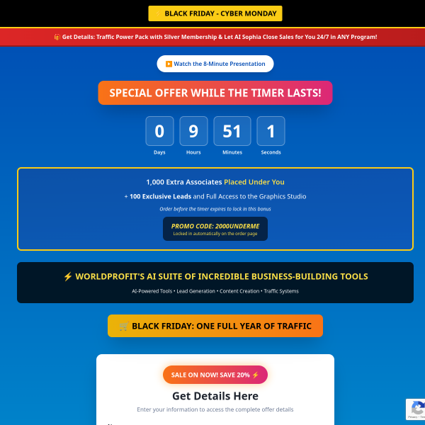 💎 Black Friday Mega Deal — Get Worldprofit’s Biggest Bonuses of the Year!