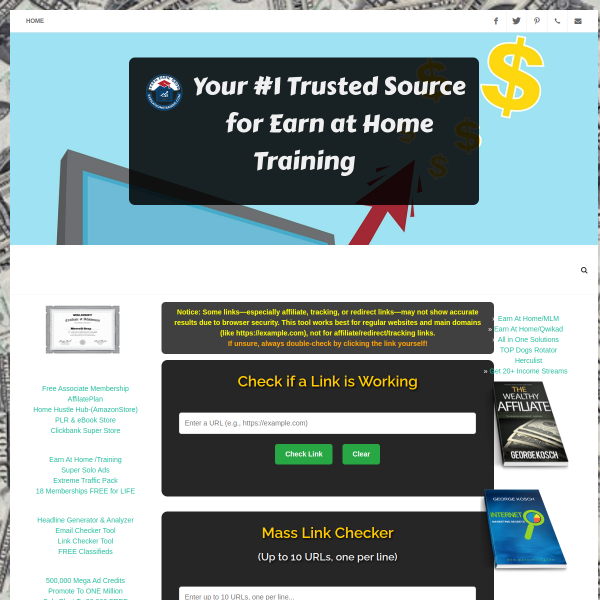  Broken Links = Lost Sales! Check Yours FREE in Seconds