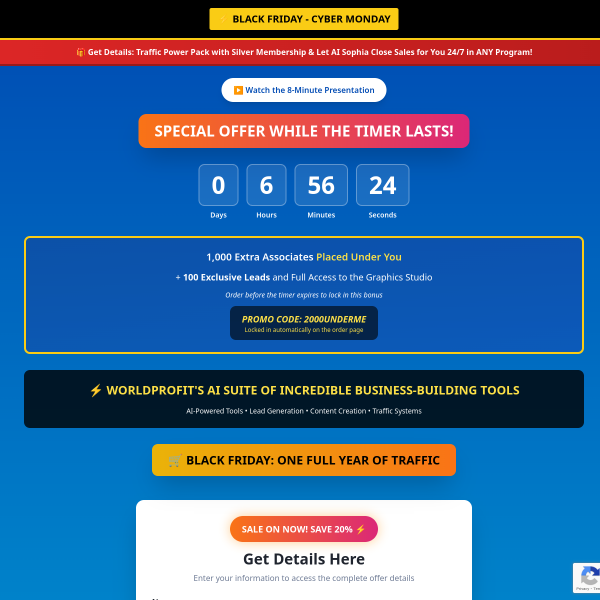 💎 Black Friday Mega Deal — Get Worldprofit’s Biggest Bonuses of the Year!