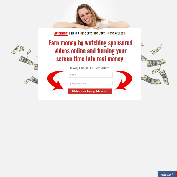 Earn money by watching sponsored videos online