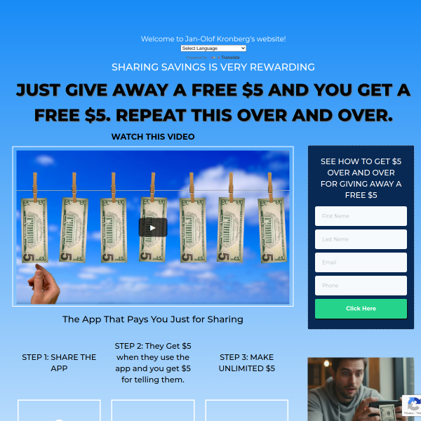 The App That Pays You Just for Sharing