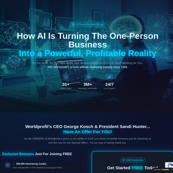 FREE AI eBook — Build a One-Person Business with AI!